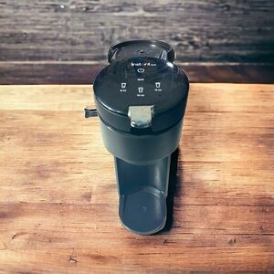 Instant Solo Single Server Black Silver Coffee Maker Model SSCM-1000 Working EUC